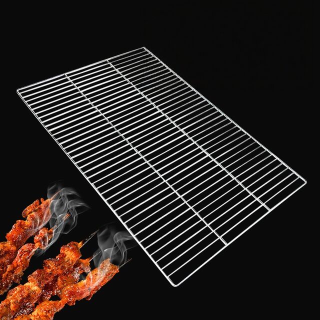 Acessórios para Churrasqueira, Grelha Quadrada Resistente, Malha de Arame Portátil para Camping ao Ar Livre e Churrasco for sale at factory direct price