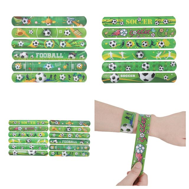 Gelang Tampar Piala Dunia Sepak Bola Gelang Jepret PVC untuk Pendukung Penggemar & Promosi Acara OlahragaGelang Tampar untuk Menyemangati Penggemar Piala Dunia