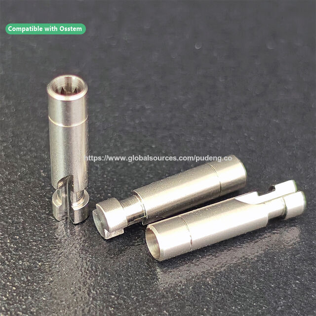 Analógico de laboratorio compatible con implantes Osstem, componente de titanio que garantiza una transferencia precisa del implante para trabajos de restauración de laboratorio for sale at factory direct price