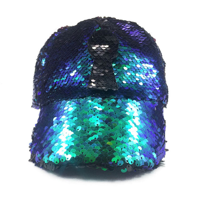 Gorra de béisbol con lentejuelas brillantes para mujer, de lujo, a la moda, OEM, venta al por mayor de fábrica, para estilo urbano diario for sale at factory direct price