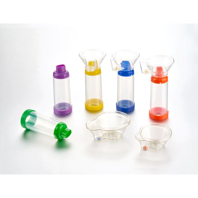 Wiederverwendbarer, antistatischer 155-ml-Inhalationsspacer im Großhandel, umweltfreundliche Aerosolkammer zur Asthmalinderung for sale at factory direct price