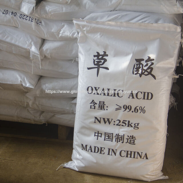 Free sample Oxalic acid packing in 25kg bag Bleaching Agent oxalic acid powder