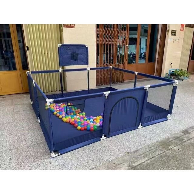 Baby Laufstall Zaun Rutschfest Sicherer Indoor Spielplatz für Kleinkinder (Großbestellungen verfügbar)