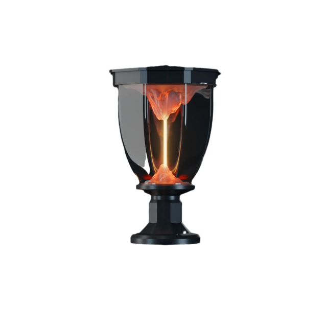 Applique murale décorative COB solaire avec effet de flamme vacillante simulée, pour salon, couloir, éclairage d'ambiance extérieure