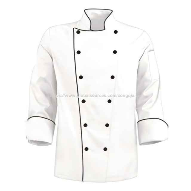 Fabricante de uniformes de chef, ropa de servicio, ropa profesional, ropa de trabajo, ropa de carnicero, túnica, delantal, chaqueta de cocina, ROPA DE TRABAJO for sale at factory direct price