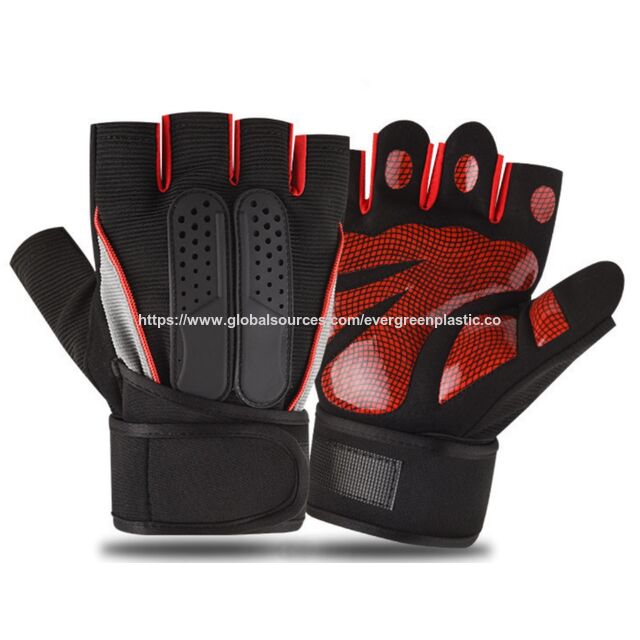 Gants de sécurité unisexes respirants, gants de sport pour l'haltérophilie, équipements de gym, exercice avec protection du poignet for sale at factory direct price