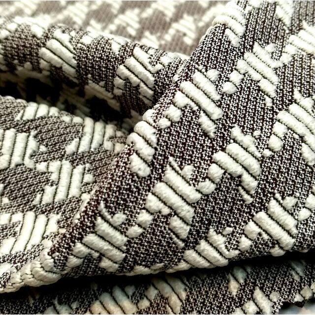 Tejido Jacquard de doble capa y dos tonos con elasticidad en 4 direcciones for sale at factory direct price
