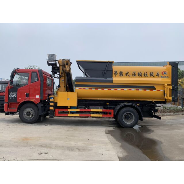 Solución integral de recogida de basura con funciones de elevación, compresión, transporte y descarga for sale at factory direct price