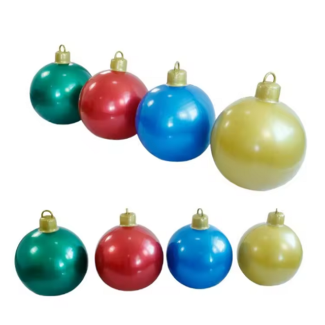 Aufblasbare PVC-Weihnachtskugeln Party-Ornamente für den Außen- und Innenbereich for sale at factory direct price
