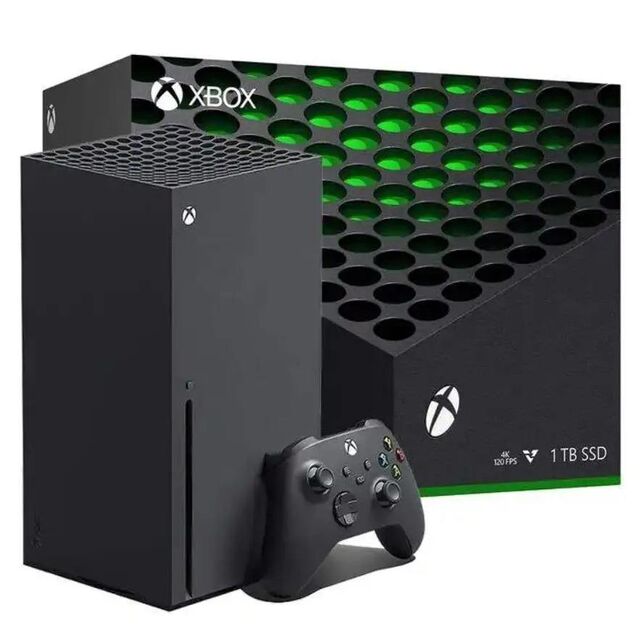 Nueva Consola ORIGINAL Xbox Series X de 1TB + 2 Mandos y 2 Juegos Gratis con Auriculares - Xbox Series X for sale at factory direct price