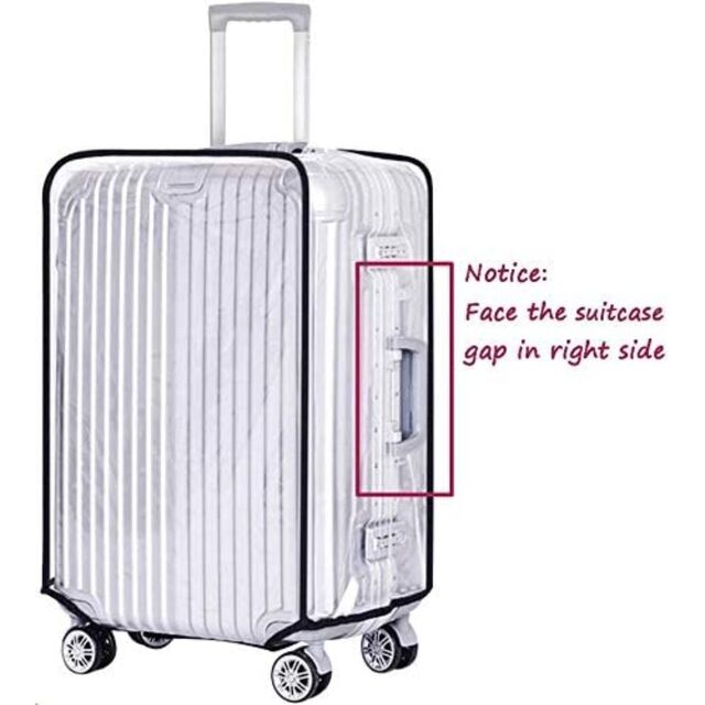 Funda de Equipaje Impermeable de PVC Transparente - Ajuste Universal para Maletas de 20-30 Pulgadas, Protector Duradero para Equipaje con Ruedas for sale at factory direct price