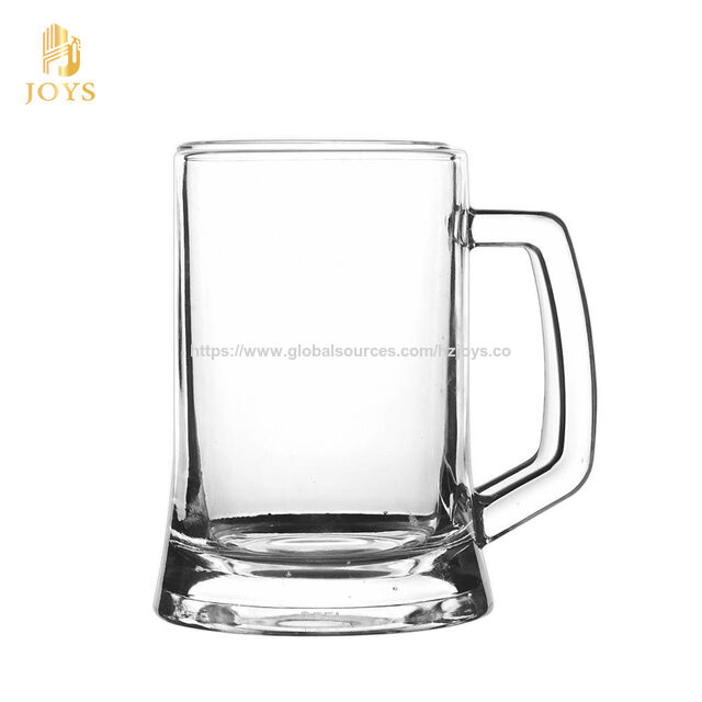 Verre à Bière Artisanale Grande Capacité Design Créatif - Pichet à Bière Épais