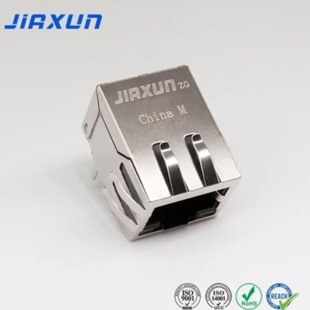 HY911130A 1*1 21.3MM Tab-Down 10/100Base-T/2.5G/5G/10GBase-T RJ45 mit LED-Anzeige/POE/POE++/Anpassbar auf Anfrage for sale at factory direct price