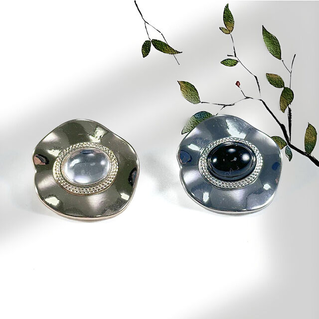 Metallknöpfe für Handnäharbeiten, minimalistische & elegante Mantelverschlüsse, hochwertige Nähzubehör