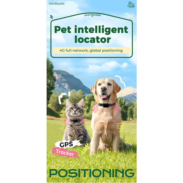 TCM10 Traceur GPS Intelligent pour Animaux de Compagnie