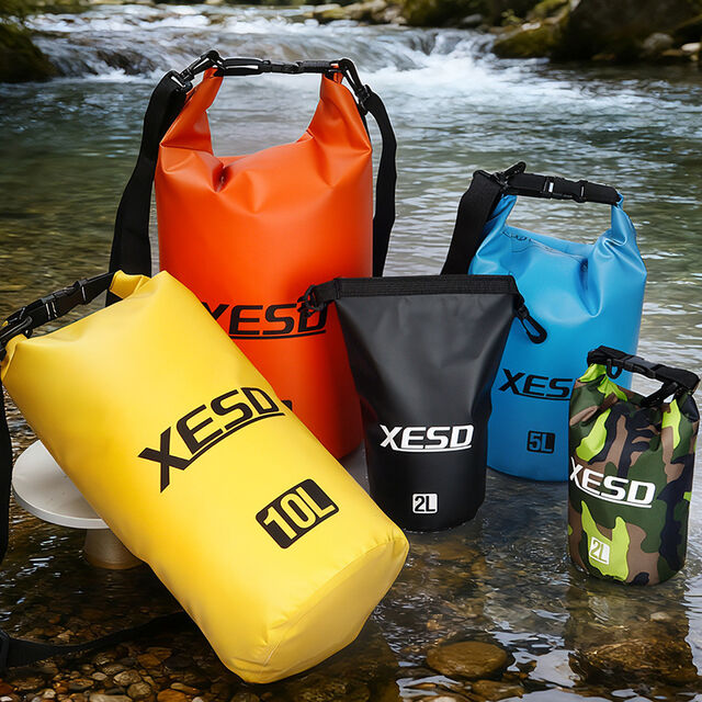 Sac Sec Étanche en PVC en Gros Direct d'Usine, Sac Étanche Flottant à Enroulement pour Kayak, Natation, Rafting et Cyclisme