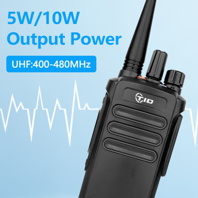راديو تناظري UHF عالي الطاقة بعيد المدى TID TD-V900، بطارية 2500 مللي أمبير في الساعة، IP67، VOX، جهاز اتصال لاسلكي احترافي محمول باليد