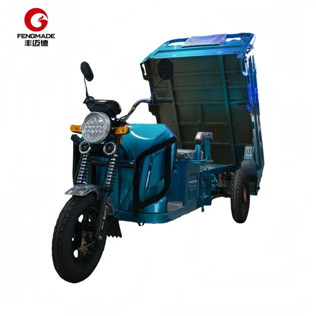 Sepeda Roda Tiga Kargo Listrik Custom untuk Dewasa, Sepeda Motor Pengiriman Barang Roda 3 for sale at factory direct price