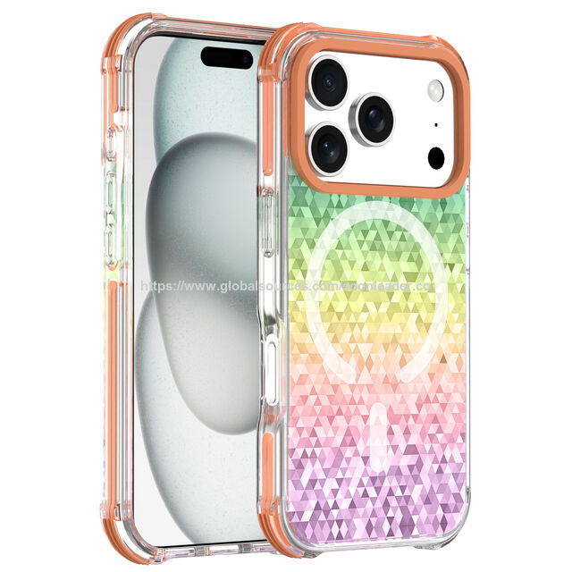 2026 Design Clássico de Fábrica Nova Chegada À Prova de Choque TPU TPE PC Capa de Telefone para iPhone 17 Pro