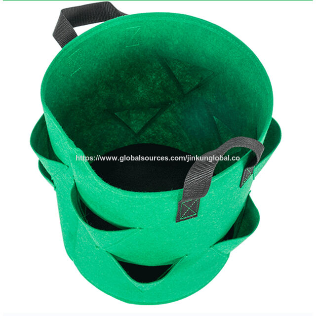 Grow Bags Big Factory Good Price Heavy Duty Container Thickened Nonwoven Fabric Strawberry grow bags