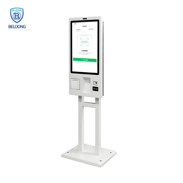 Pantalla táctil de la máquina POS OEM, quiosco con pantalla táctil para restaurante, soporte de suelo for sale at factory direct price
