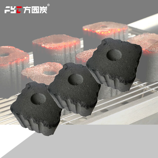 FYC Indoor Machine-Made Fruitwood Charcoal BBQ Easy-to-Light Smokeless 90% Carbon 3 Hours Burning Time for Household Use for sale at factory direct price