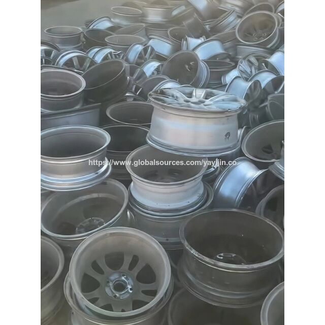 Preço direto da fábrica OEM, sucata de roda de alumínio limpa e com baixo teor de magnésio para refundição de liga automotiva de alta qualidade