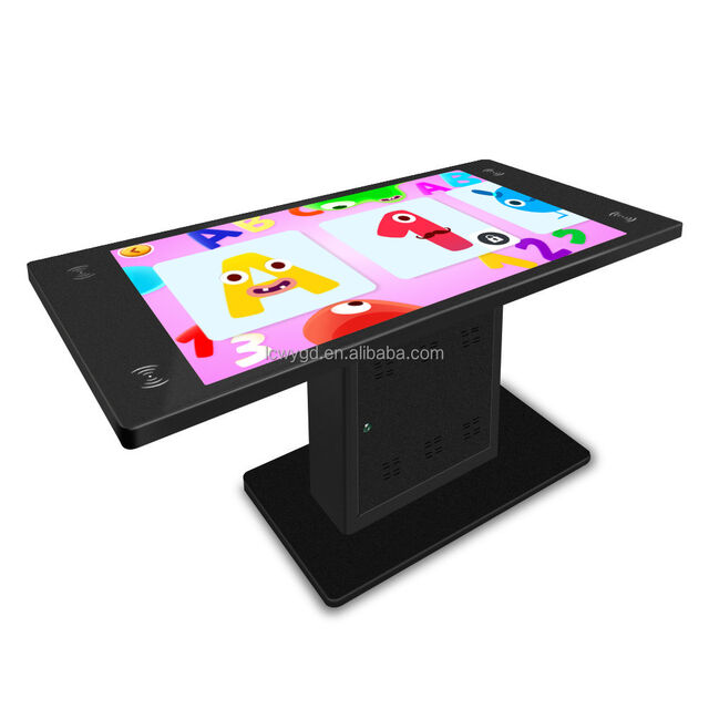 Meja Sentuh Interaktif LCD Pintar dengan Layar Sentuh Kapasitif, Konfigurasi Lebih Tinggi, Sistem Windows Untuk Perangkat Lunak Gaming & Pemesanan Mandiri for sale at factory direct price
