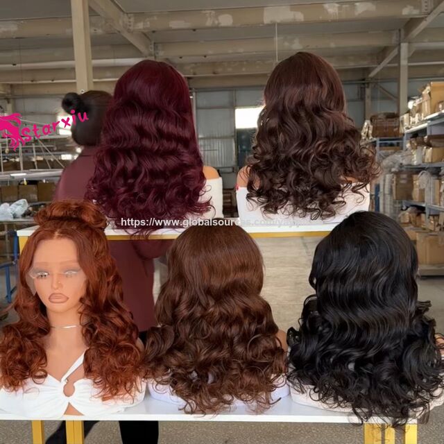 Wig renda keriting DD Vietnam Hair, wig rambut manusia Afrika for sale at factory direct price