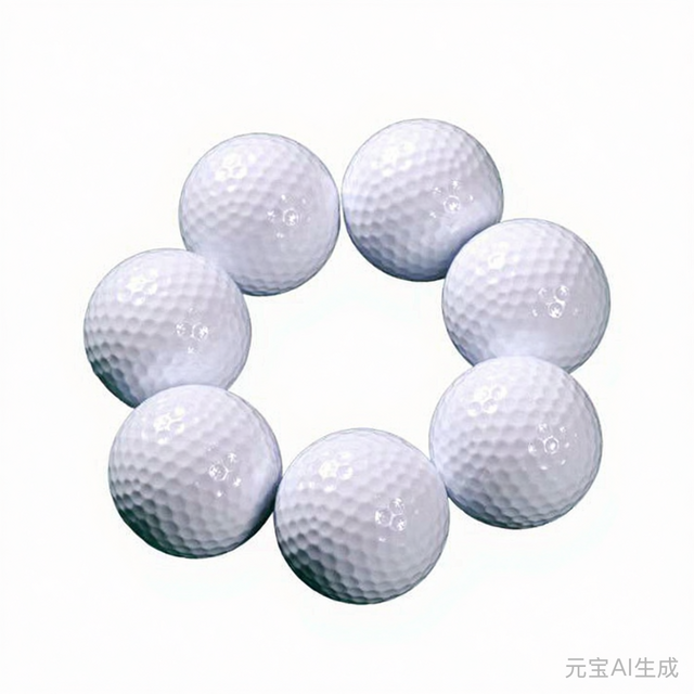 Individuelle PU Golfbälle 2-4 Schicht Übungsbälle für Turniere