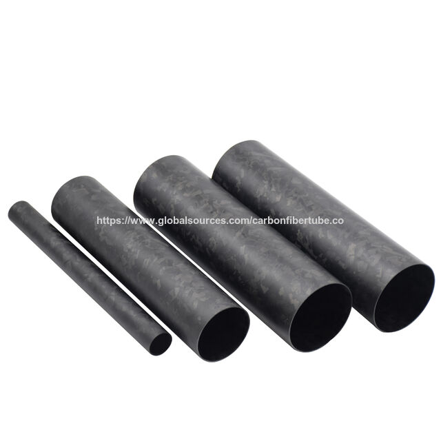 Tubos de fibra de carbono OEM ODM de sarja brilhante fosca 3K leve de alta qualidade personalizados por atacado SW Premium