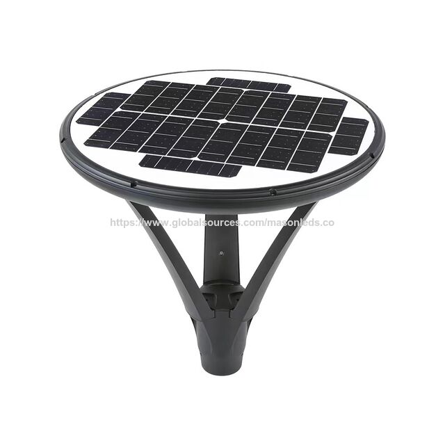 DC Outdoor IP65 IK08 SOLAR LED Gartenleuchte Monokristallin 5V/33W, 3.2V/45Ah LiFepo4 Batterie, Mikrosensor mit Fernbedienung for sale at factory direct price