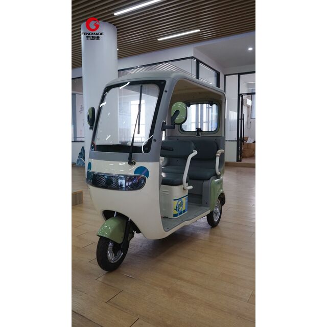 Tricycle Électrique pour Adultes 500W-800W, 60V, Tricycle à 3 Roues pour Passagers avec Design Unique, Motorisé, Pneu Petit et Ouvert for sale at factory direct price