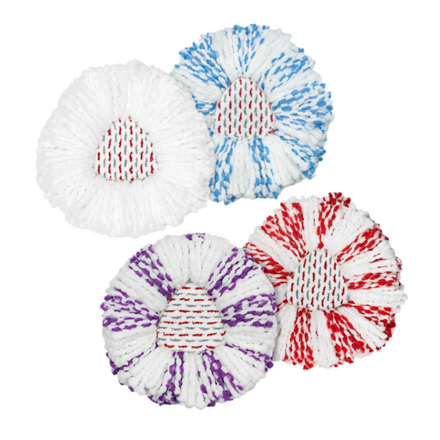 Recharges de Têtes de Balai à Franges Rotatif pour Système 1 Réservoir Easy Wring de O-Cedar, Nettoyage en Profondeur, Microfibre et Lavable en Machine for sale at factory direct price
