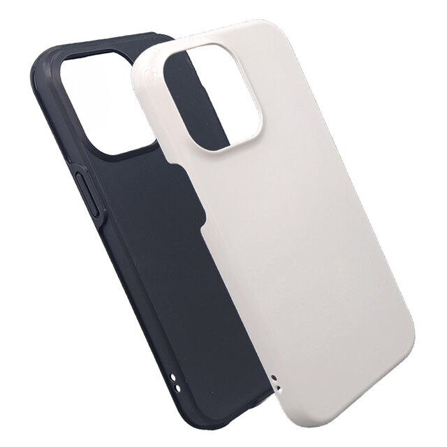 Wholesale Wear-resistant 3D Sublimation 2 in 1 Coated Phone Case Used with heat transfer machine for iPhone 14 Pro Max