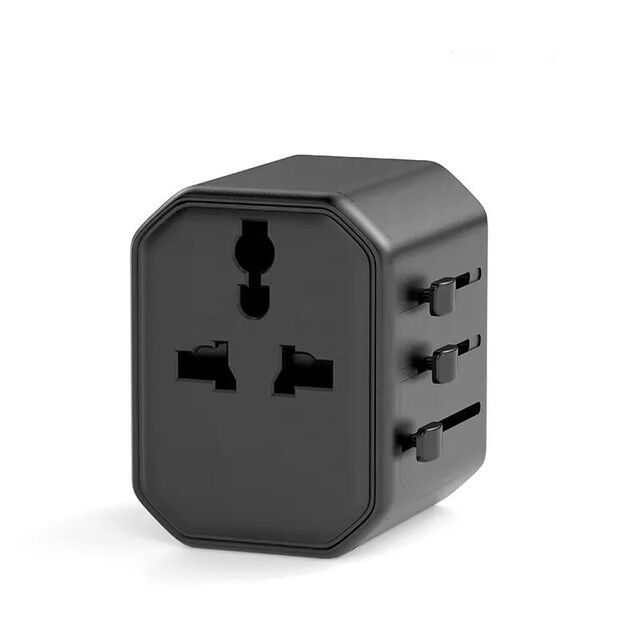 Universal-Reiseladeadapter mit individuellem Logo, 10,5 W, internationaler Reisestecker mit USB- und Typ-C-Ausgang für globale Märkte for sale at factory direct price