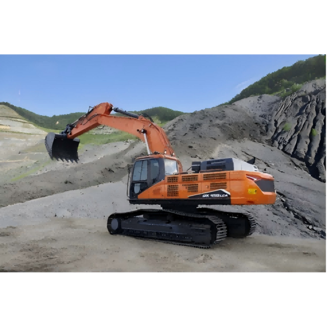 Excavator Crawler 218 kW DX420LCA DX450LCA-7M 41t dengan Attachment Breaker Hammer Dijual for sale at factory direct price