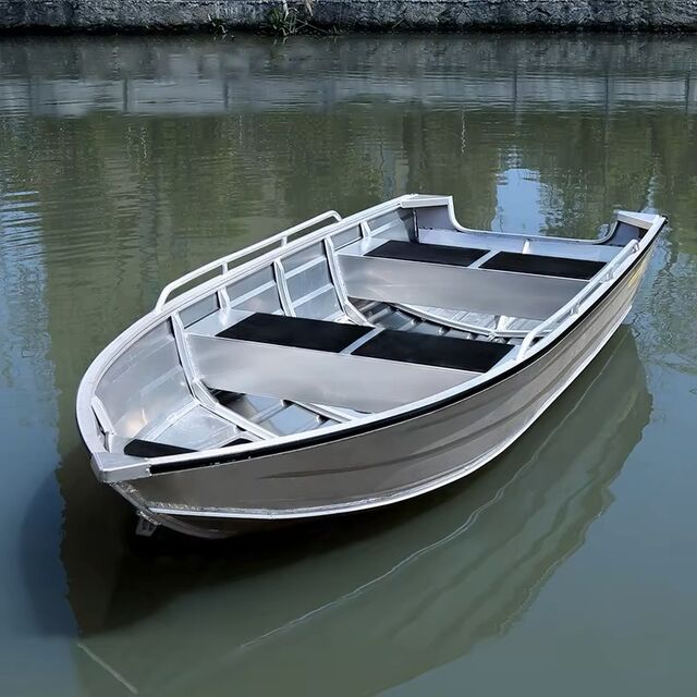 Livraison Rapide Bateaux Légers en Aluminium Marins Bateau de Pêche en Aluminium for sale at factory direct price