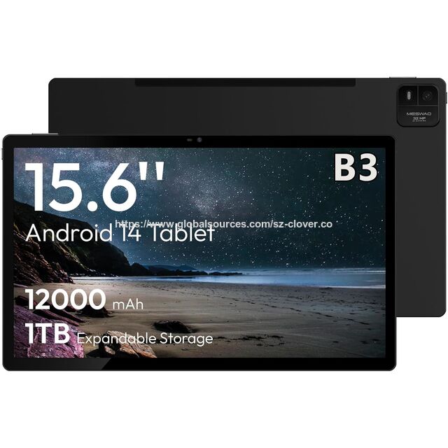 Tablet Android 15 de 15,6 polegadas com processador T606, 16 GB de RAM, 128 GB de armazenamento, WiFi 4G e bateria de longa duração a preço acessível para entretenimento