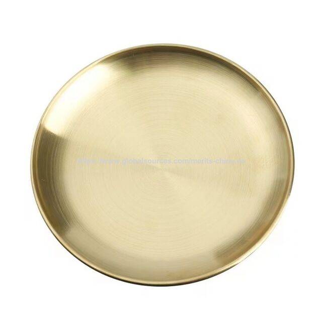 Juego de 6 platos metálicos para niños pequeños, platos de acero inoxidable 304, platos de 20 cm para alimentación, servicio y camping, reutilizables y aptos para lavavajillas