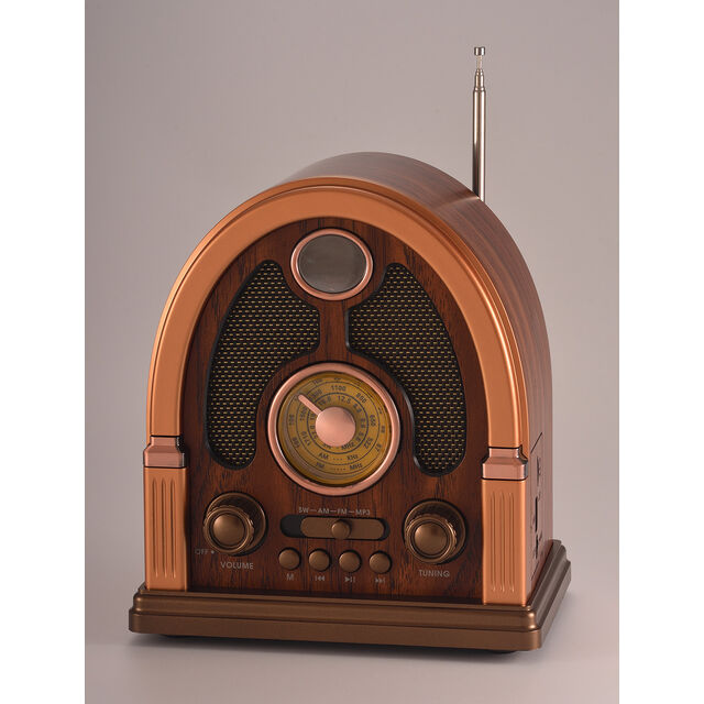Radio Retro AM/FM/SW Bluetooth NS-7061BT con Batería Recargable 18650 y Reproducción de Tarjeta USB/TF for sale at factory direct price