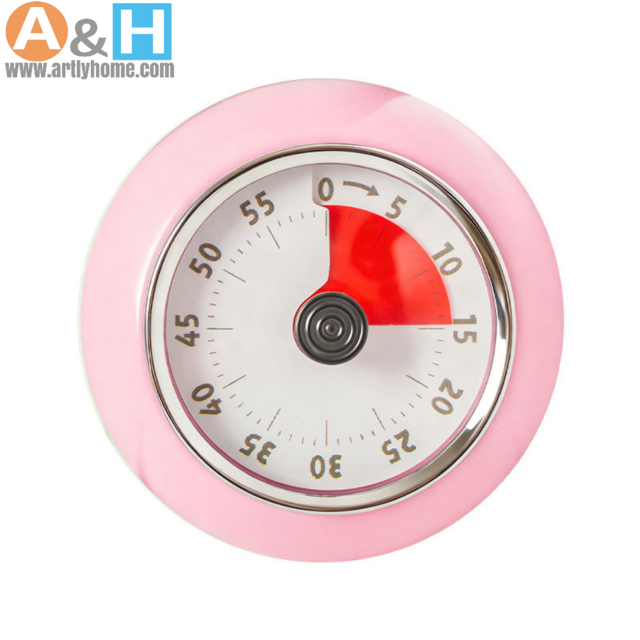 Timer hitung mundur promosi Timer Dapur Mekanis Portabel - Baja Tahan Karat dengan timer jam Magnetik for sale at factory direct price