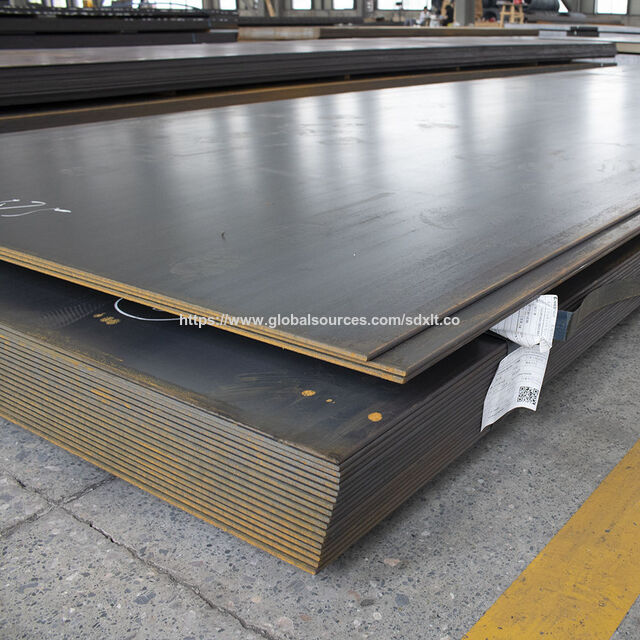 Hochwertige Baustahlplatten im Großhandel, warmgewalzte Platten, sortierte Platten für den Bau in großen Mengen