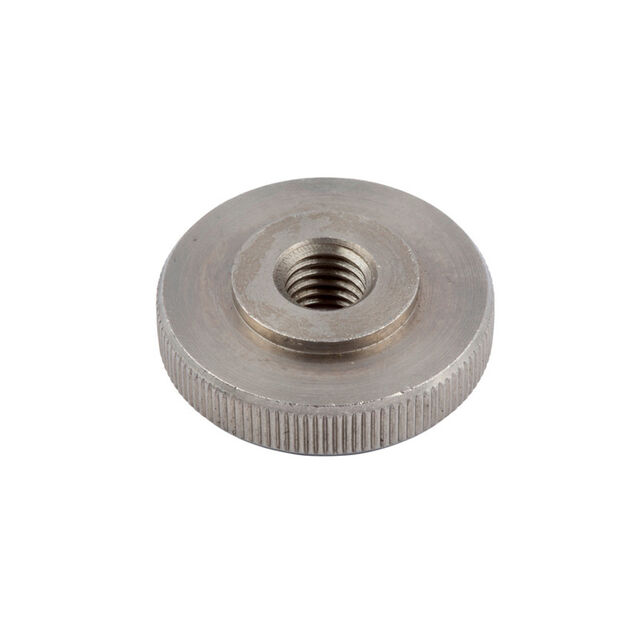 Knurled Nuts (low Shape) | DIN 467-M5-ZB | 10 Pieces | Galvanised - View #4