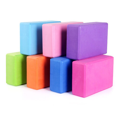 Bloque de yoga de EVA con impresión personalizada al por mayor for sale at factory direct price