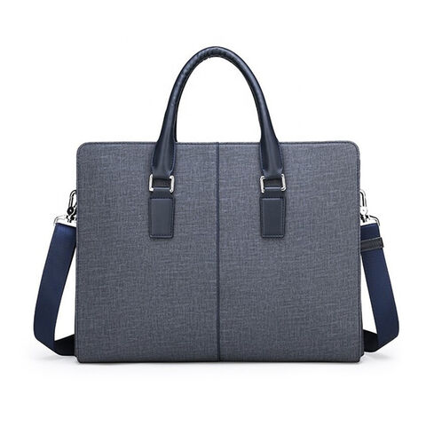 Maletín para portátil impermeable, sencillo, personalizado para oficina, negocios, gobierno, bolso de hombro para hombre, bolsa para archivos for sale at factory direct price
