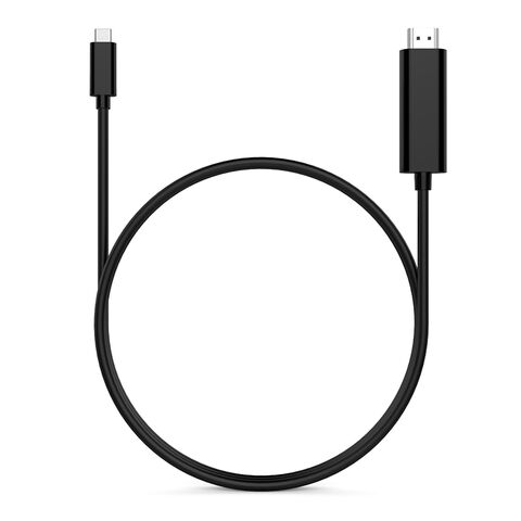كابل TYPE-C إلى HDMI-M 4K أسود مع خصم وتصميم مسجل وحسومات for sale at factory direct price