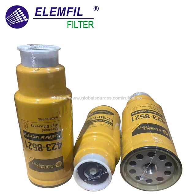 DF8521 Fuel Filter with Enhanced Filtration Media, Direct Fit for 423-8521 P550900 1R0769 FS20051 1R0781 , Extends Engine Life