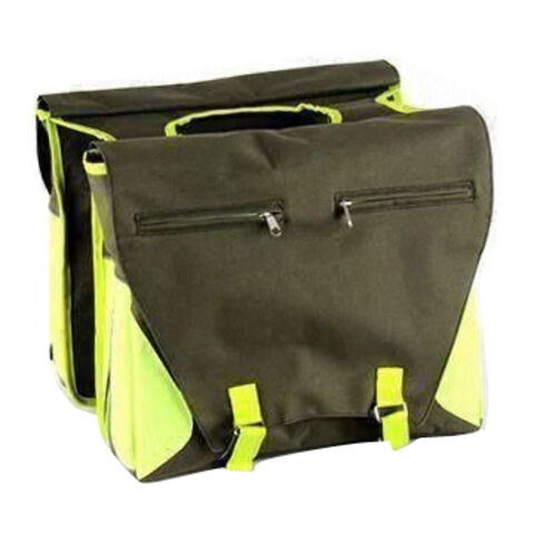 Fahrradtaschen aus Polyester als Doppelpacktaschen, OEM-Bestellungen sind willkommen - JX