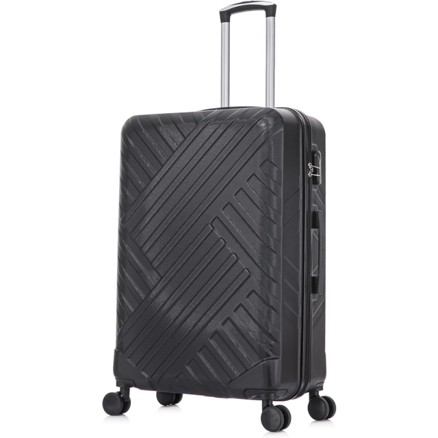 Mala Grande de 28" Super Leve com 4 Rodas Giratórias Duplas, Revestimento Rígido em ABS para Despachar Bagagem com Fechadura de Combinação Integrada para 23 kg for sale at factory direct price